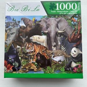 Bei Bi La 1000 Piece Animal Puzzle